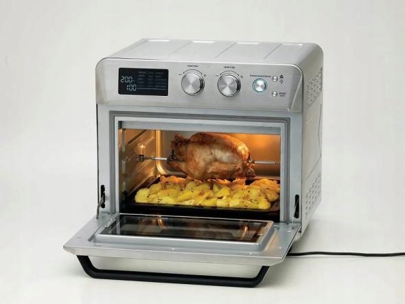 Ariete Airy Fryer Oven 25l 4629/11, strieborná2 