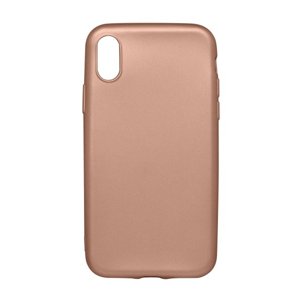 Puzdro Iphone X čierne medené metalické0 