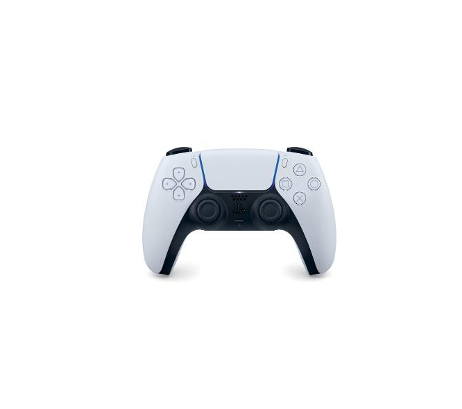 Gamepad PS5 DualSense black & white