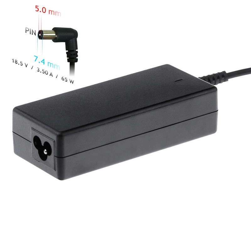 Adaptér Akyga 18.5V / 3.5A 65W 7.4 x 5.0 mm + pin0 