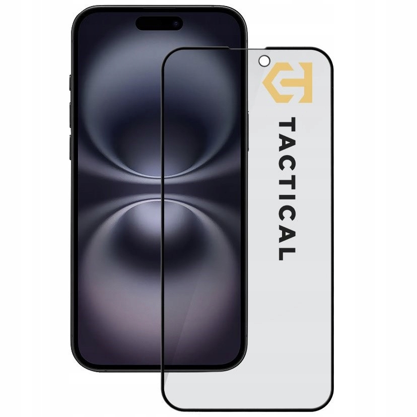 Sklo iPhone 15 Pro Black Privacy Stealth 5D0 