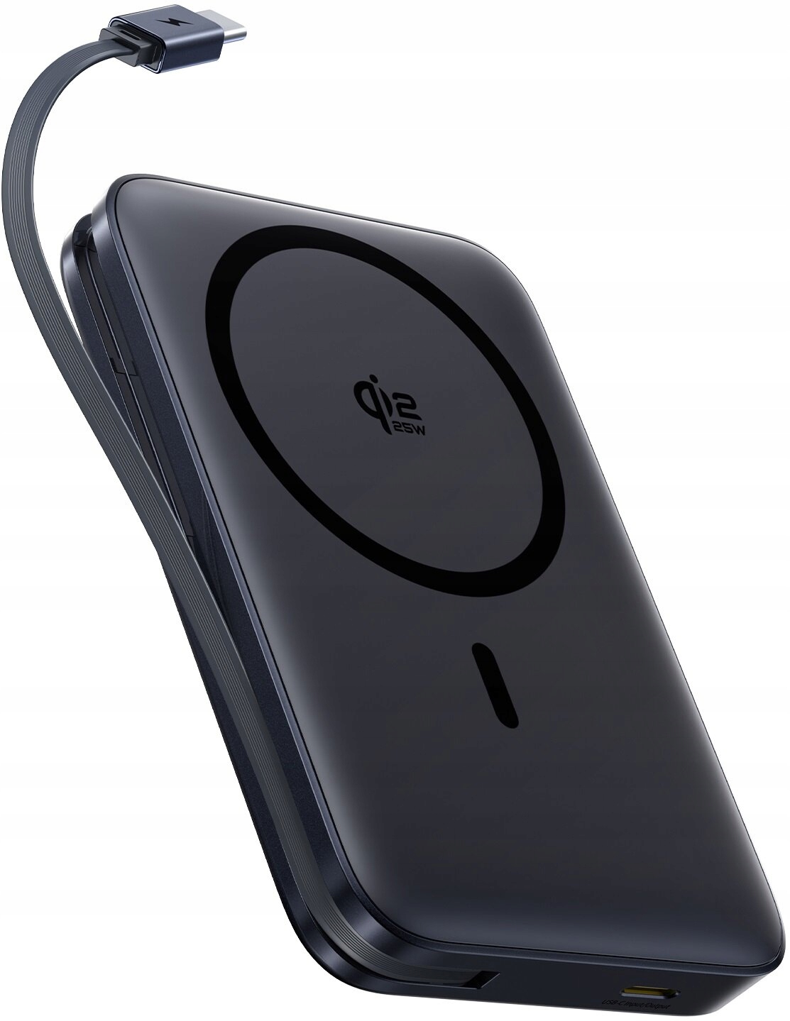 Baseus PicoGo AM61 Qi2.2 45W Magnetická Powerbanka 10000mAh Cosmic Black2 
