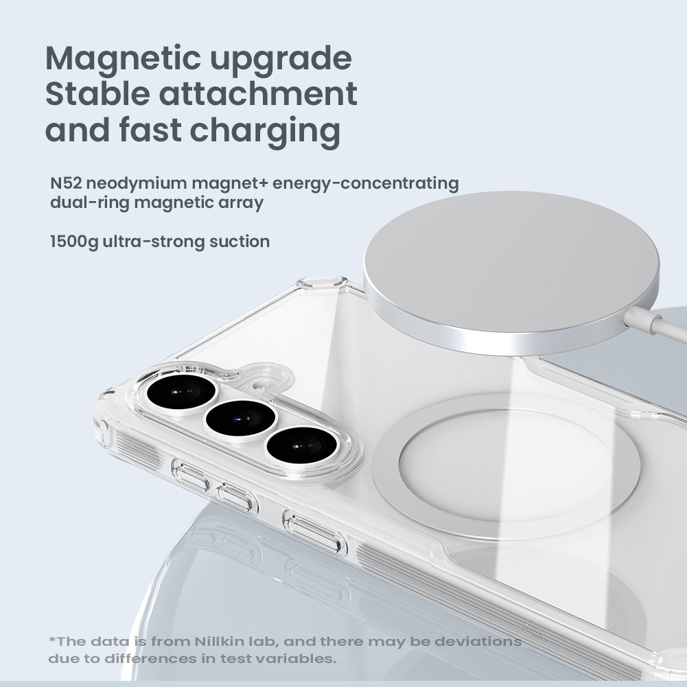 Nillkin Nature TPU PRO Magnetic Kryt pre Samsung Galaxy S26 Transparent7 