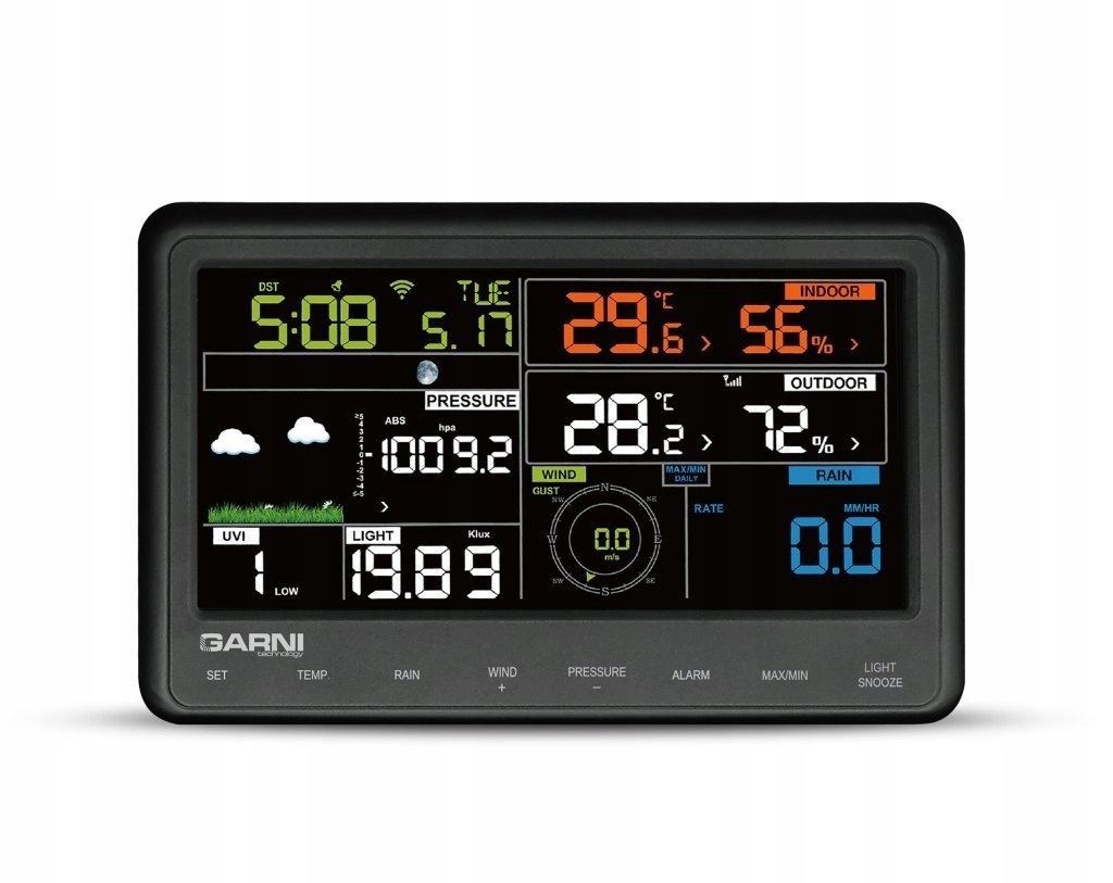GARNI 940 - Wi-Fi meteorologická stanice5 