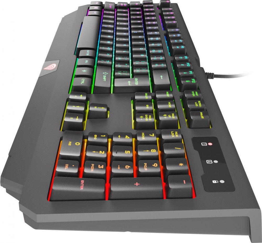 Herný set 4v1 Genesis Cobalt 330 RGB CZ/ SK, RGB podsvietenie4 