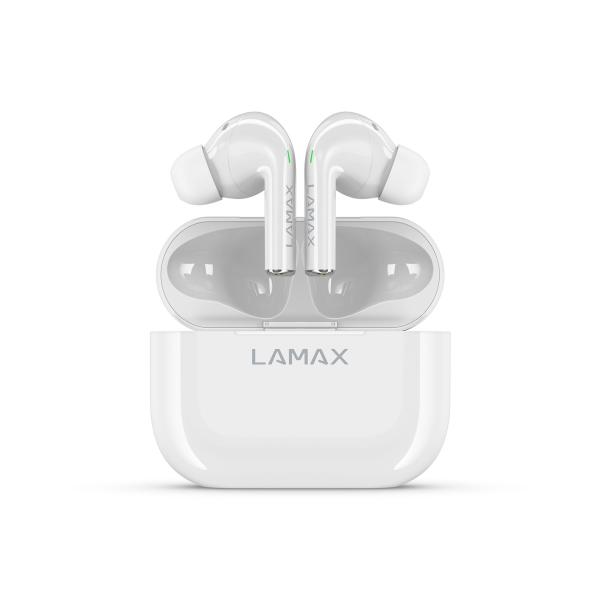 LAMAX Clips1 špuntová sluchátka - bílé
