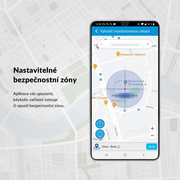 LAMAX GPS Locator + obojek 