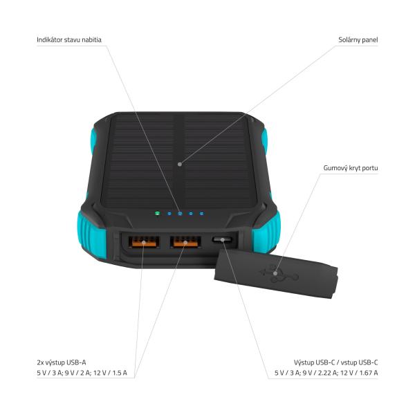 LAMAX Powerbanka Journey 12000 mAh 