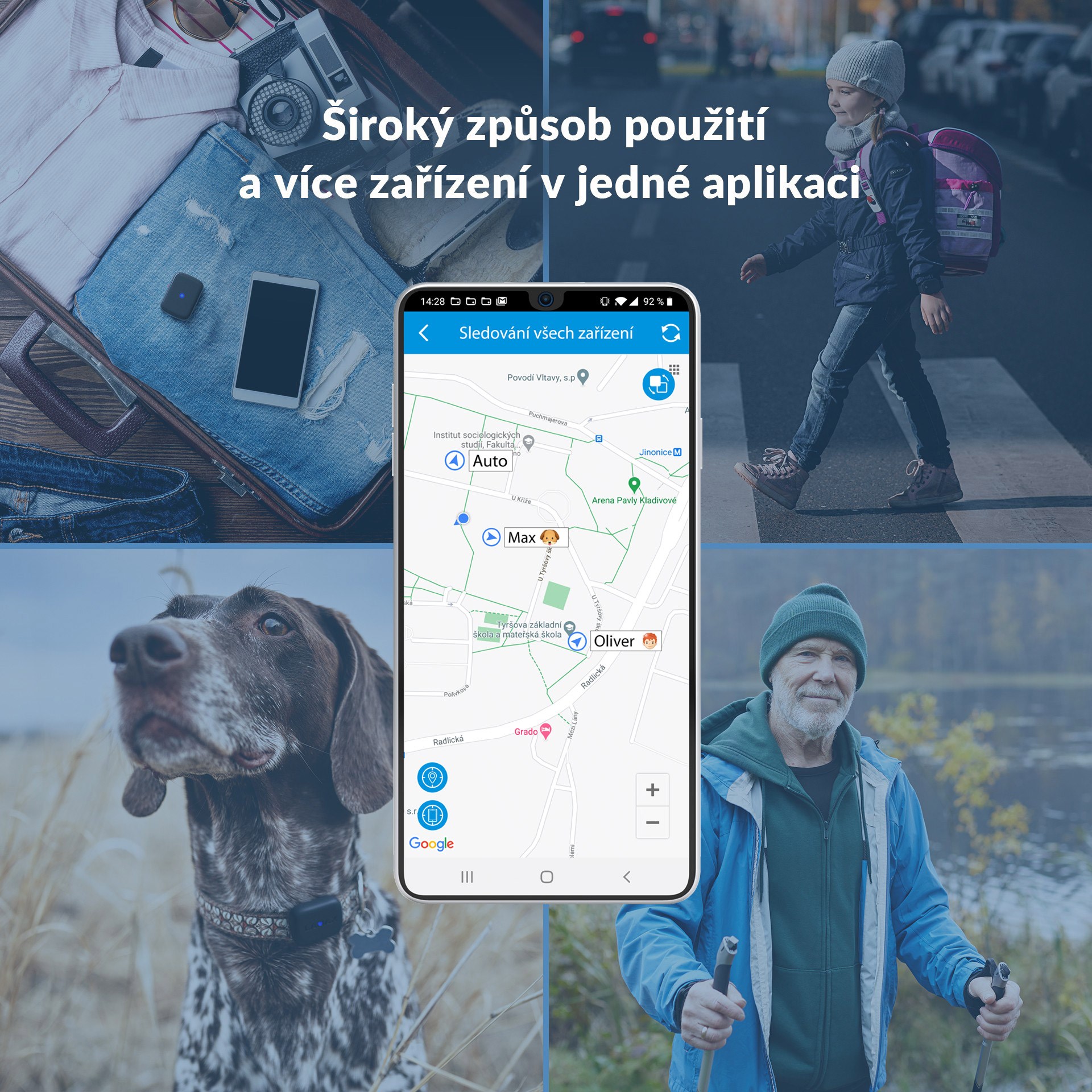 LAMAX GPS Locator + obojek1 