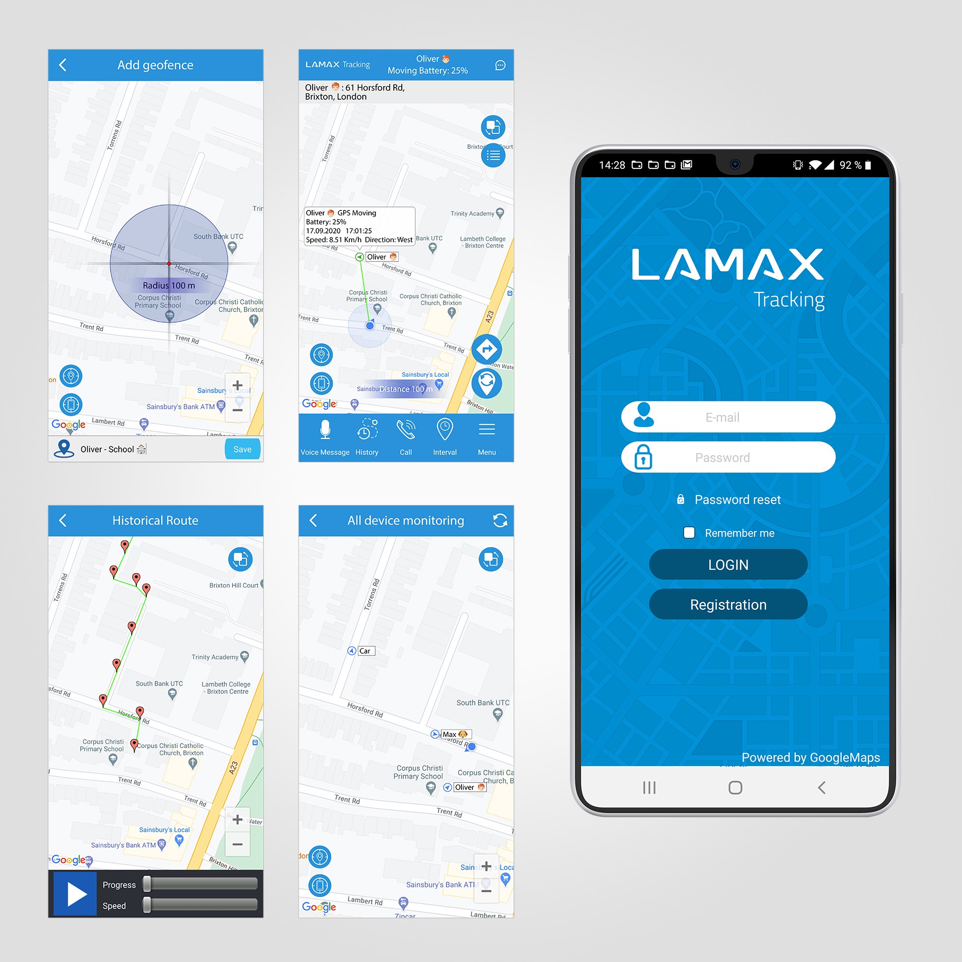 LAMAX GPS Locator + obojek1 