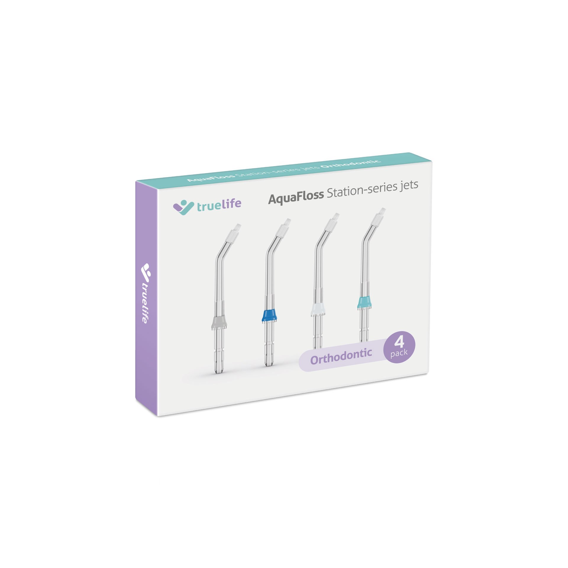 TrueLife AquaFloss Station-series jets Orthodontic 4 pack1 