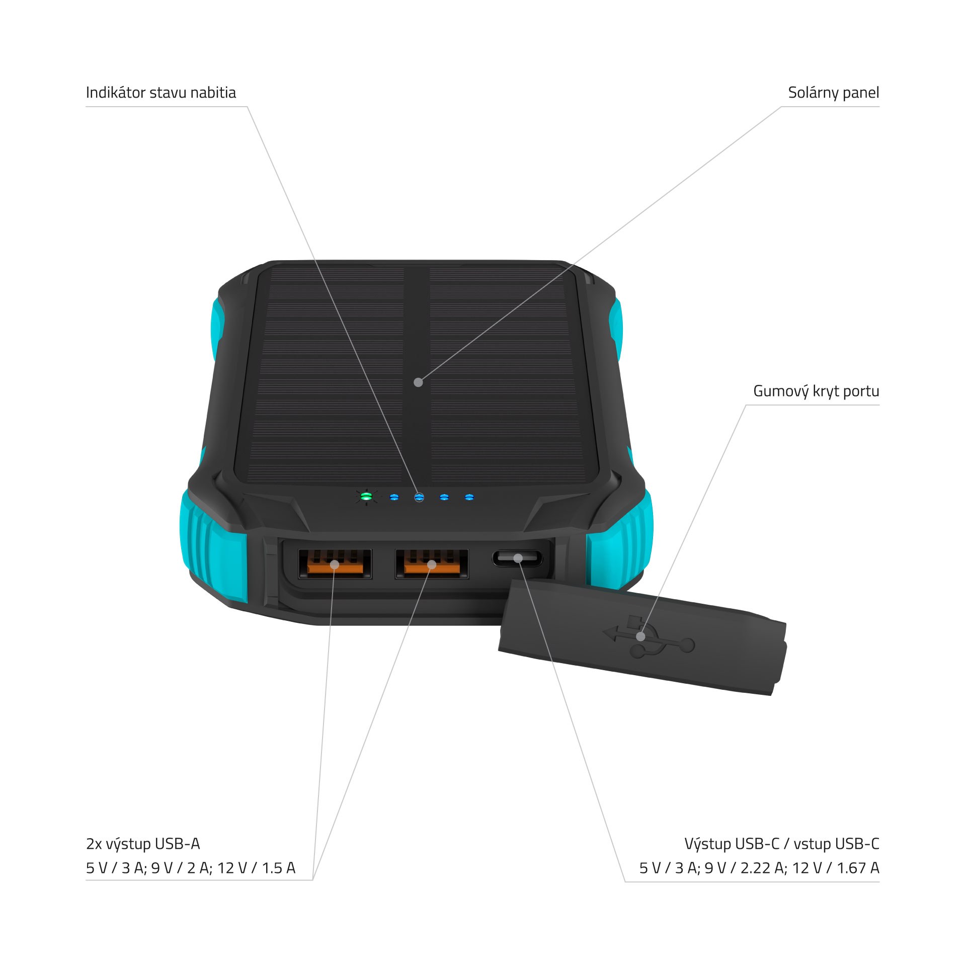 LAMAX Powerbanka Journey 12000 mAh1 