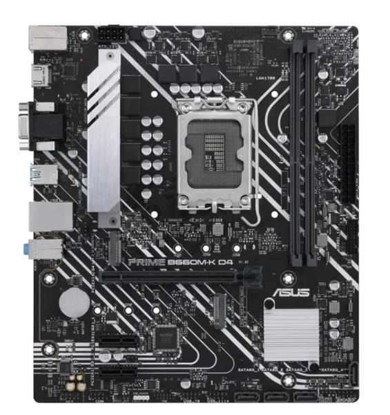 ASUS PRIME B660M-K D4 soc 1700 B660 DDR4 mATX HDMI D-Sub 