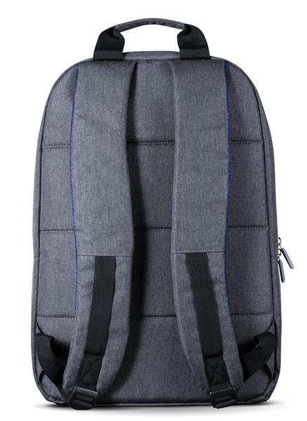 Canyon BP-4, batoh na notebook do veľkosti 15,6", štíhly, šedo-modrý 