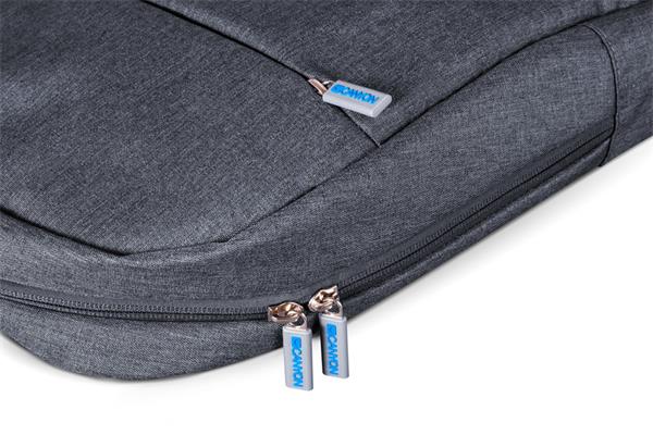 Canyon BP-4, batoh na notebook do veľkosti 15,6", štíhly, šedo-modrý 