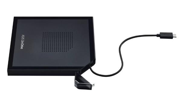 ASUS DVD ZenDrive V1M SDRW-08V1M-U,  externý DVD-RW,  čierny 