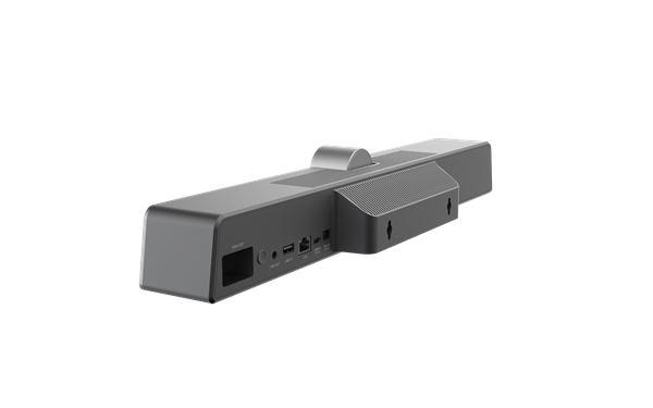 Prestigio Solutions VCS Collaboration Bar Alpha: UHD, 12MP, 6 mic, 12m (Range), Connection via USB Type-C or AUX 