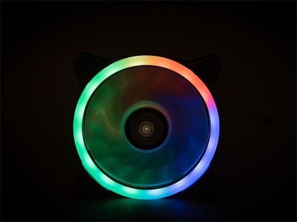 1stCOOL AURA EVO ARGB Dual RING 120mm ventilátor  