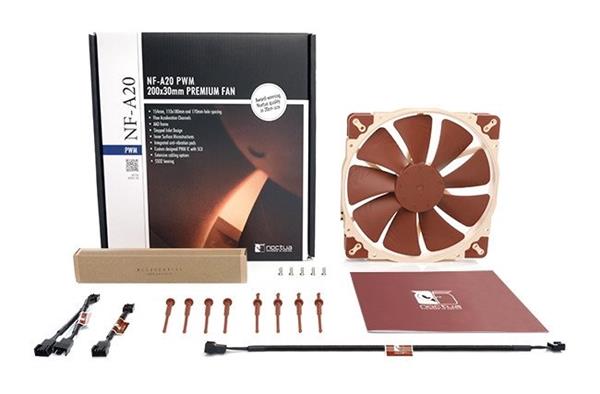 Noctua NF-A20 PWM ventilátor 200x200x30 mm 