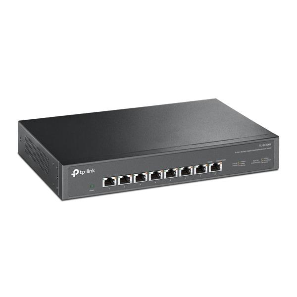 8-Port 10G Multi-Gigabit Switch PORT: 8× 10G RJ45 Ports SPEC: 1U 13-inch Rack-mountable Steel Case FEATURE: Plug and Pla 