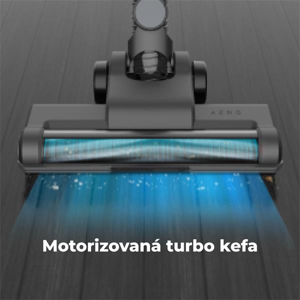 AENO Tyčový vysavač SC1, Turbo kefa, LED, omyvatelny filter 