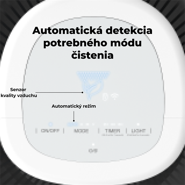 AENO Čistička vzduchu AP1S - SMART,60 m2, CADR 450 m3/h, CARBON & HEPA H13, UV lampa, WIFI 