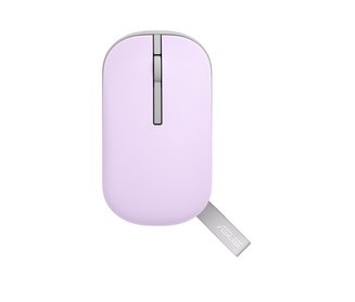 ASUS MOUSE Marshmallow MD100 zelena & ružová - optická bezdrôtová myš; zelena;BT+2.4GHZ; 2 farebné kryty 