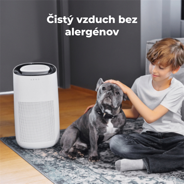 AENO Čistička vzduchu AP1S - SMART,60 m2, CADR 450 m3/h, CARBON & HEPA H13, UV lampa, WIFI 