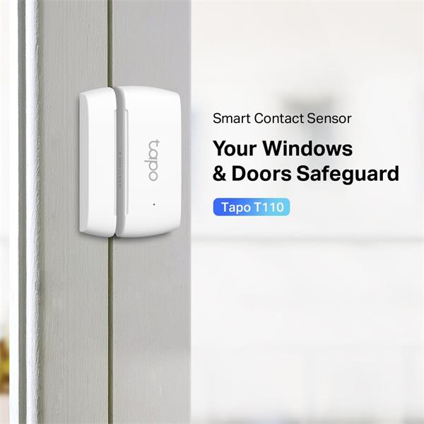 TP-LINK "Smart Door/Window SensorSPEC: 868 MHz, battery powered(1*CR2032), 3M tape pasteFeature: Tapo smart app, Tapo  