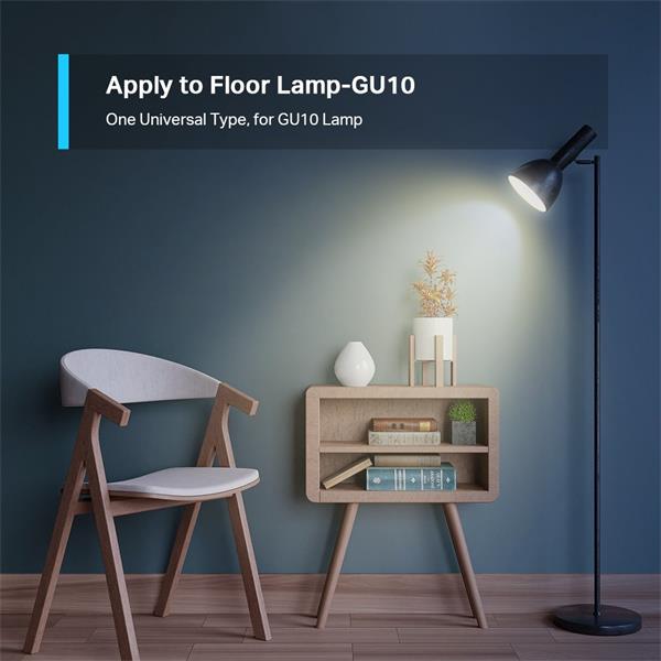 Smart Wi-Fi Spotlight, Dimmable SPEC: 2.4 GHz, IEEE 802.11b/g/n, GU10 Base, 220–240 V, 50/60 Hz, 350 lm, 2.9 W, 2,700 K, 