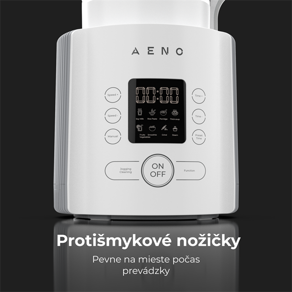 AENO Mixér s polievkovarom a naparovacím nadstavcom TB1, 800W,1,75l, 8 progr, 9 rýchlosti, LED display 