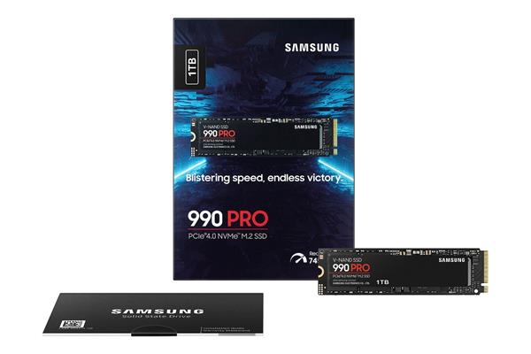 Samsung SSD 990 PRO Series 1TB M.2 PCIe, r7450MB/s, w6900MB/s 