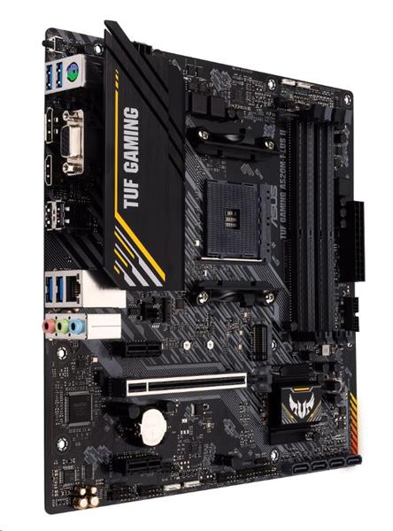 ASUS TUF GAMING A520M-PLUS II soc.AM4 A520 DDR4 mATX M.2 D-Sub HDMI DP 