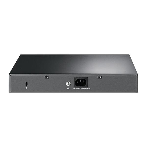 Omada 4-Port PoE++ 10GBase-T L2+ Managed Switch with 2 10GE SFP+ Slots PORT: 4× 10G PoE++ Ports, 2× 10G SFP+ Slots, RJ45 