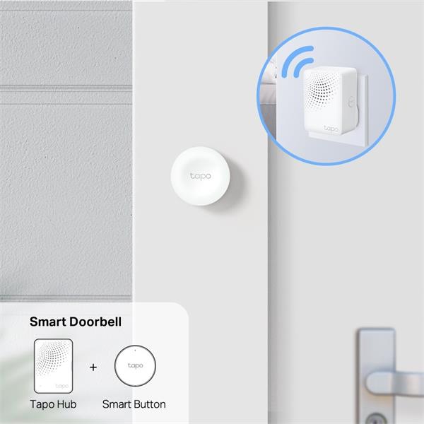 TP-LINK "Smart ButtonSPEC: 868 MHz, battery powered(1*CR2032)Feature: Tapo smart app, Tapo smart hub required, smart a 