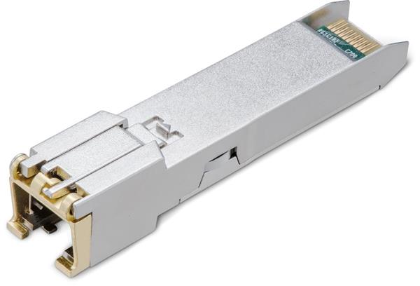 TP-LINK "10GBASE-T RJ45 SFP+ ModuleSPEC: 10Gbps RJ45 Copper Transceiver, Plug and Play with SFP+ Slot, Support DDM (Tem 