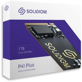 Solidigm P41 Plus Series (512GB, M.2 80mm PCIe 4.0, 3D4, QLC), retail 