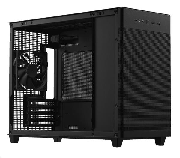 ASUS AP201 PRIME CASE MESH BLACK mATX, USB-C, čierna 