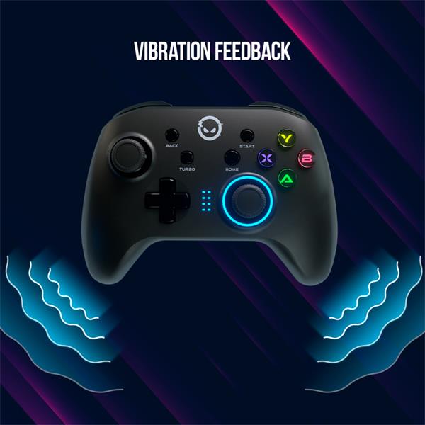 Lorgar Trix 510, Bluetooth herný ovládač - gamepad 5v1 multiplatformový - PC, PS3, Nintendo Switch, IOS, Android 