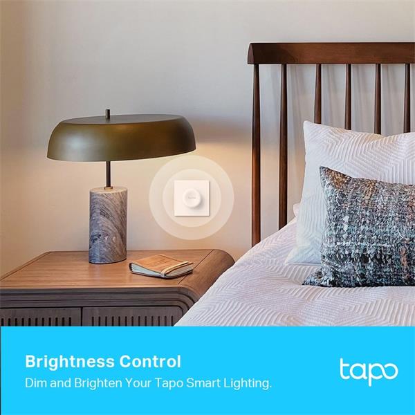 TP-LINK "Smart Remote Dimmer SwitchSPEC: 868 MHz, battery powered(1*CR2032), EU/UK wall plateFeature: Tapo smart app,  