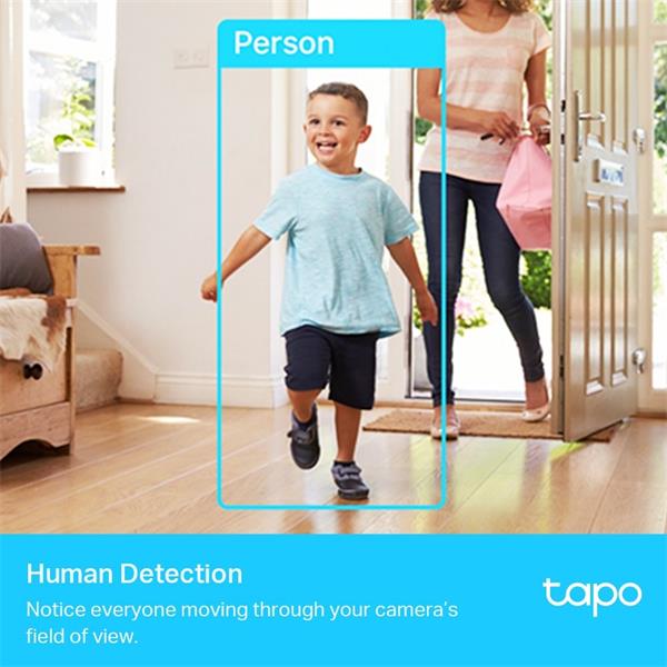 TP-LINK "Tapo Pan/Tilt AI Home Security Wi-Fi CameraSPEC: 2K (2560x1440) 4MP, Starlight Sensor, 2.4 GHz Wi-Fi, 802.11b/ 