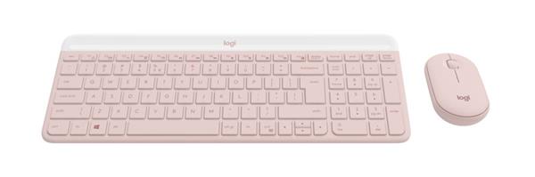 Logitech® MK470 Slim Wireless Combo - ROSE - US INT&quot;L - INTNL 
