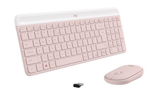 Logitech® MK470 Slim Wireless Combo - ROSE - US INT&quot;L - INTNL 