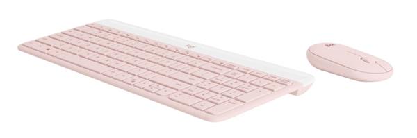 Logitech® MK470 Slim Wireless Combo - ROSE - US INT&quot;L - INTNL 