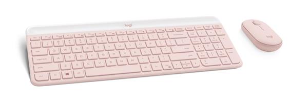 Logitech® MK470 Slim Wireless Combo - ROSE - US INT&quot;L - INTNL 