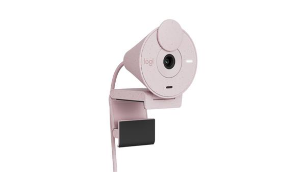 Logitech® Brio 300 Full HD webcam - ROSE 