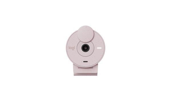 Logitech® Brio 300 Full HD webcam - ROSE - EMEA 