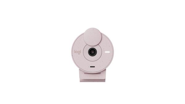 Logitech® Brio 300 Full HD webcam - ROSE 