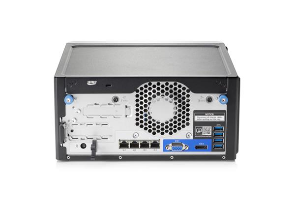 HPE ProLiant MicroServer G10+ v2 E-2314 4-core 16GB-U VROC 4LFF-NHP 4p-1Gb 180W External PS Server 