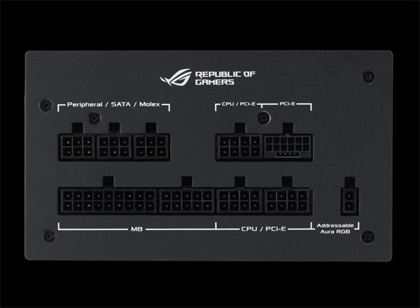 Zdroj 850W ASUS ROG-STRIX-850G-AURA-GAMING GOLD, retail 